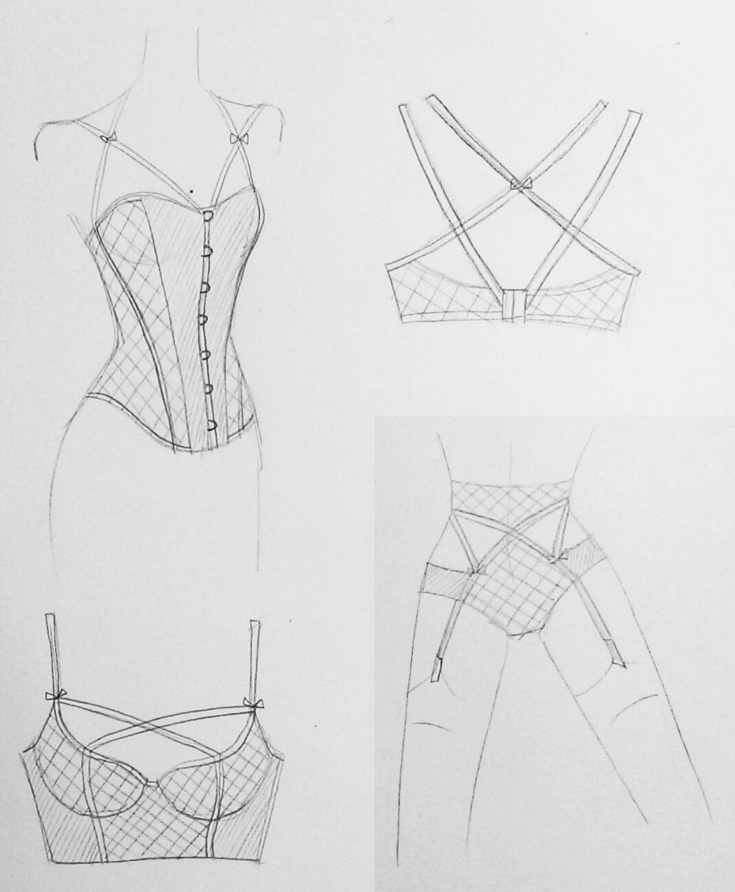 Honey Birdette design development