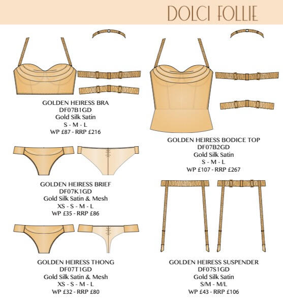 Dolci Follie range plan